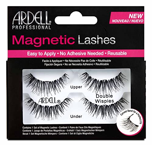 Professional Magnetic Double Strip Lashes Wispies Ardell 2 Pair