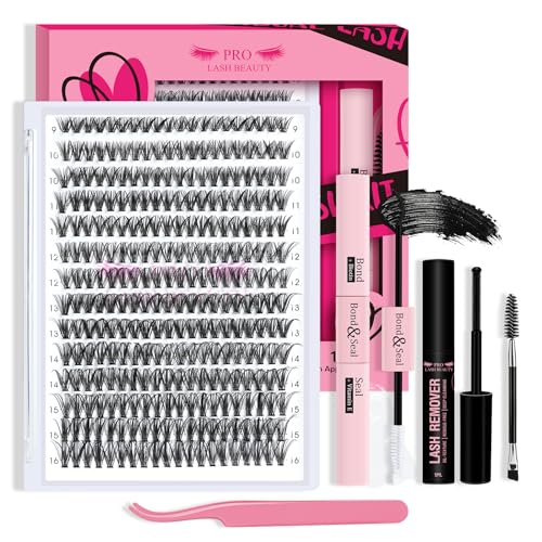 Lash Extension Kit 280Pcs Individual Lashes with Various Styles for DIY - Image 81