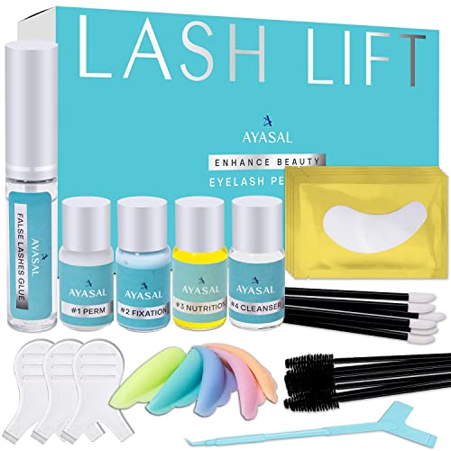 AYASAL Professional Eyelash Lift Kit - Salon & Home Use