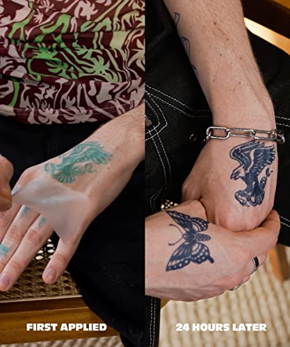 Inkbox Temporary Tattoos, Semi-Permanent Flower Tattoo, 3x3 in, Lasts 1-2 Weeks - Image 3