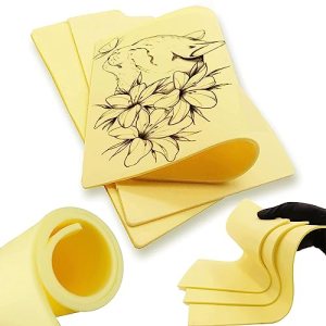 Tattoo Practice Skin 3PCS 8×12" SOTICA 3MM Thick Synthetic Double Sided Reelskin for Tattooing
