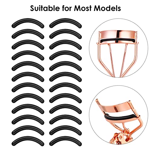 Sibba 50 Pieces Eyelash Curler Pads - Soft & Durable Refill for Most Curlers - Image 4