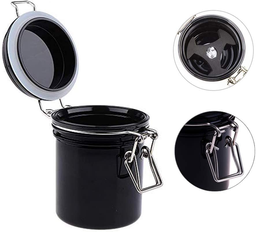 Eyelash Glue Storage Tank, Activated Carbon, Leak-Proof, Large Size, Black