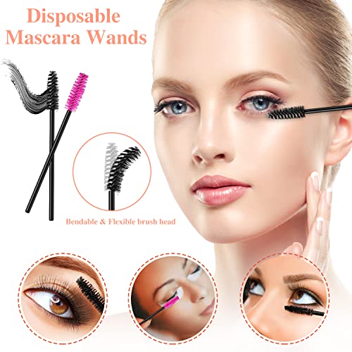 Disposable Makeup Applicators Kit, 270 Pcs, Storage Box Included - Image 2