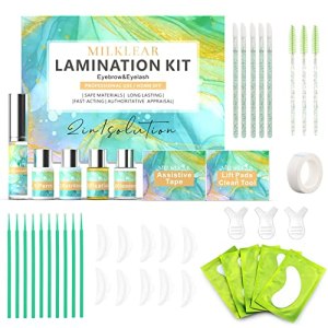 MILKLEAR Brow Lamination Kit Professional DIY Lash Lift Kit And Eyebrow Lamination Kit 2 in 1