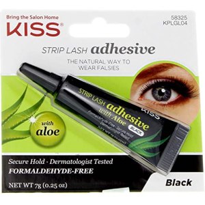 Kiss Strip Lash Adhesive Black 7g (2 Pack) Formaldehyde-Free