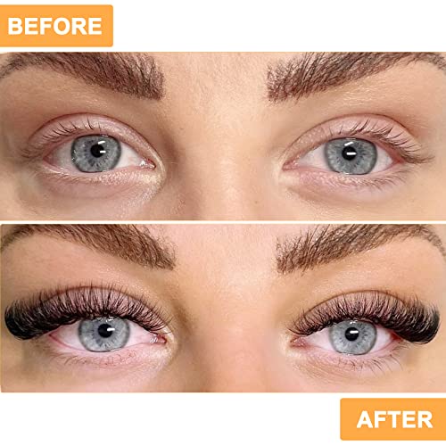 Lash Clusters 280 Pcs 40D-0.07D-9-15MIX B&Q LASH Individual Lashes C D Curl Eyelash Clusters Soft Volume - Image 35