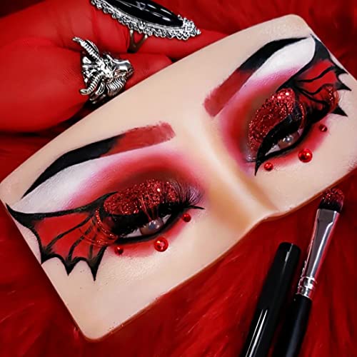 Red Pink Eyeshadow Palette, DE’LANCI Professional Matte Shimmer High Pigmented 12 Colors Eye Shadow Makeup Pallet - Image 2