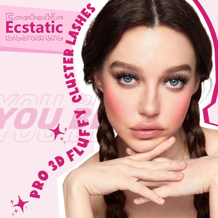 Lash Extension Kit 280Pcs Individual Lashes with Various Styles for DIY - Image 120