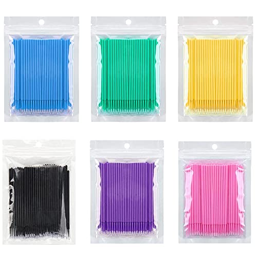 Disposable Micro Applicator Brushes, Lint-Free, Mult Size, Bendable, Dental