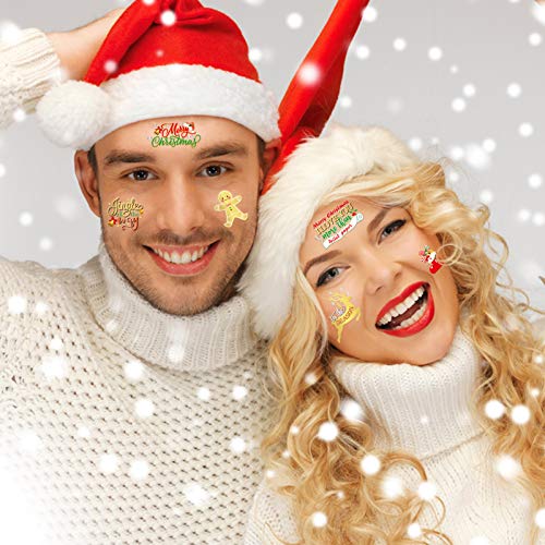 Konsait Christmas Temporary Tattoos for Kids Stocking Stuffers - Image 3