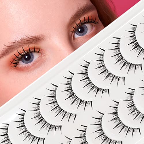 EMEDA 10 Pairs 3D False Eyelashes Natural Look Lightweight Reusable - Image 13