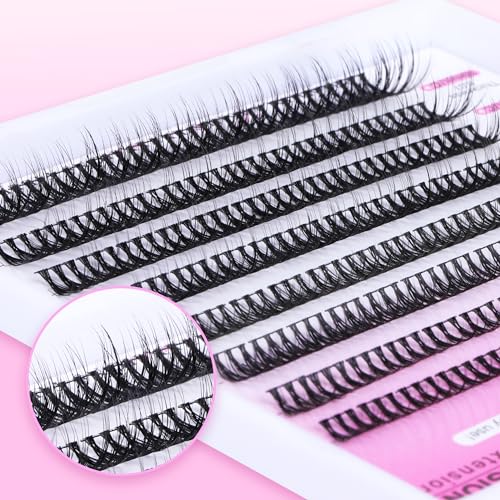 Fluffy Eyelash Extension Kit Volume Lash Clusters 10-18mm 100D DIY Lash Extension Kit - Image 10