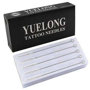 Tattoo Needles 50PCS Professional Disposable Sterilized 7M1 Single Stack Magnum