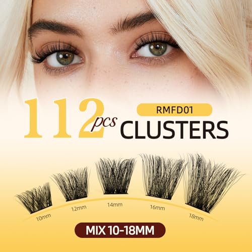 QUEWEL Lash Extension Kit, Clusters Bond & Seal, Applicator Tool, Glue Remover, Natural Look (FDD-H01-kit) - Image 66