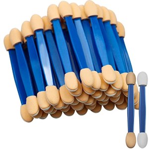 Disposable Eyeshadow Brushs 48 Pcs Double Sided Sponge Eye Shadow Makeup Tools