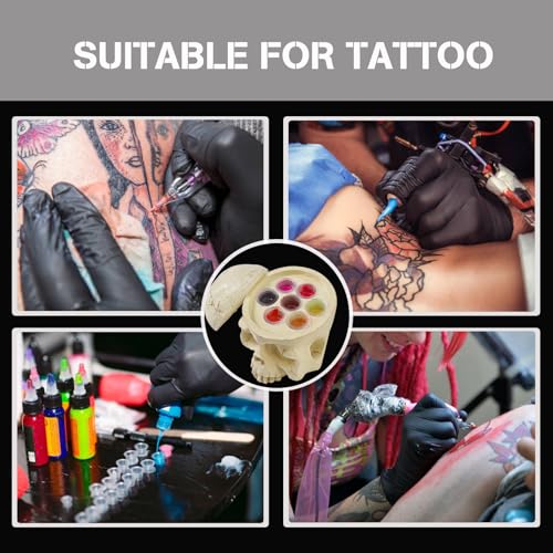 Tattoo Ink Caps Medium 1000PCS Disposable Plastic Tattoo Ink Cups Pigment Ink Caps for Tattooing - Image 7