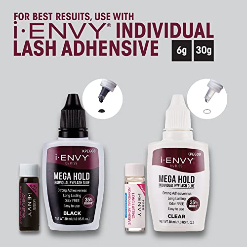 i-ENVY Trio Ultra Black Medium Lashes, 3X Faster, Double Volume - Image 4