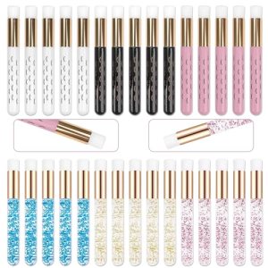 30 Pieces Lash Shampoo Brushes, Deep Cleansing, Glitter Remover, Beauty Supplies