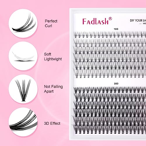 FADLASH Cluster Lash Glue Remover 5 ML for Cluster Individual Lashes - Image 58