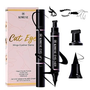 Kimuse Winged Eyeliner Stamp Black Waterproof Smudge Proof Long Lasting Makeup