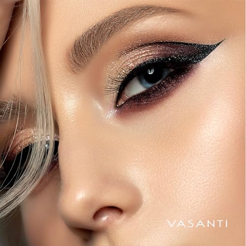 Vasanti Kajal Waterline Eyeliner Pencil (Intense Black) - Long-Wear, Safe for Sensitive Eyes - Image 4