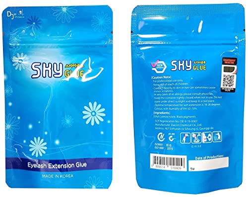 Professional Korean Eyelash Extension Glue 5ml - Low Viscosity, Strong Fumes, ISO Certified - Image 3