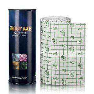 Tattoo Aftercare Bandage Roll, ATOMUS Tattoo Waterproof Film, Antibacterial Healing (10m x 15cm)