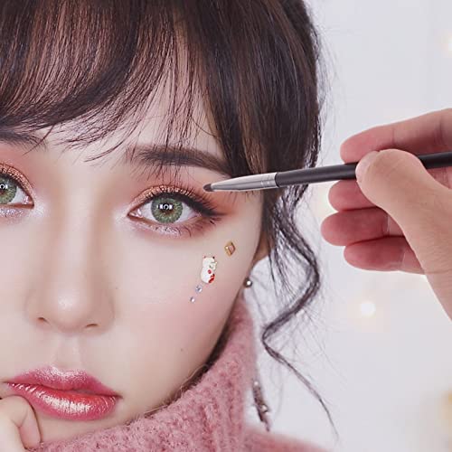 Lurrose Girl 5pcs Makeup Brush Set for Eyeshadow Foundation Blush - Image 2