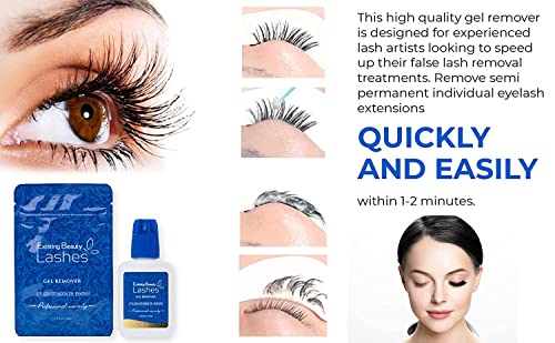 Eyelash Extension Remover Gel For Professional Eyelash Extension Glue Dissolves Fast 15 ml - Image 4