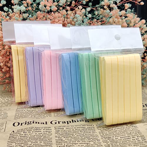 120Pcs Facial Sponge Compressed, PVA Makeup Removal Wash Pads, Exfoliating and Mask, 5 Colors - Image 3