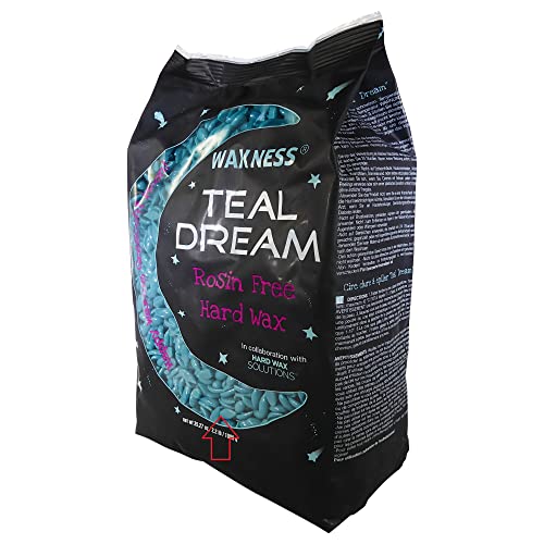 Waxness Teal Dream Hard Wax 2.2 lb Rosin-Free Italy Made - Image 4