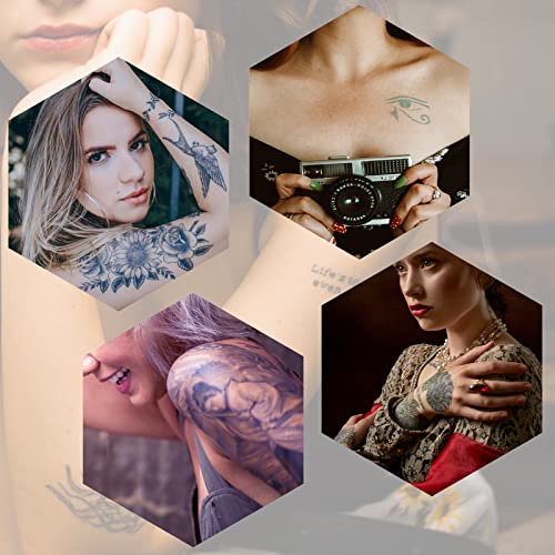 Tattoo Skin Practice - 10 Sheets 8x6" Double Sided Microblading Skin - Image 4