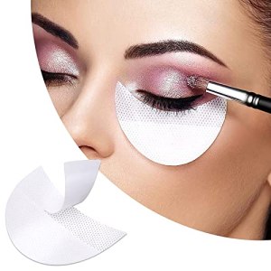 Kalolary 120PCS Eye Shadow Shields, Eyeshadow Stencil Stickers, Makeup Residue Protection