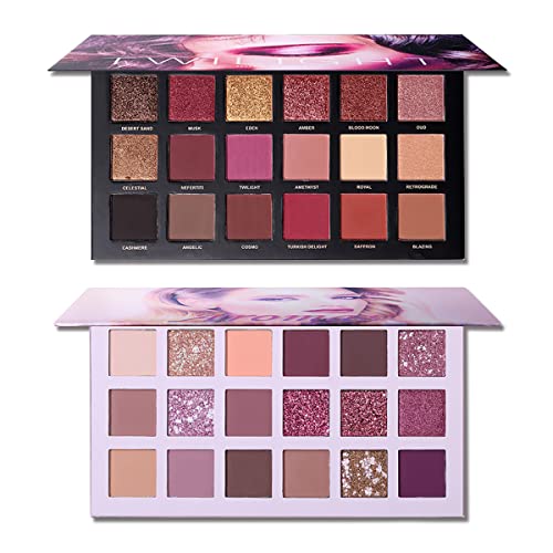 CHARMCODE UCANBE Twilight Dust + Aromas The New Nude Eyeshadow Palette Makeup Set