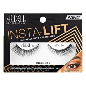 Insta-Lift False Lashes Wishful Ardell - Enhances Eye Shape, Fierce Fox Eye Look