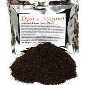 Pure Dyer's Alkanet Powder 1.76oz / 50g - 100% Natural & Edible