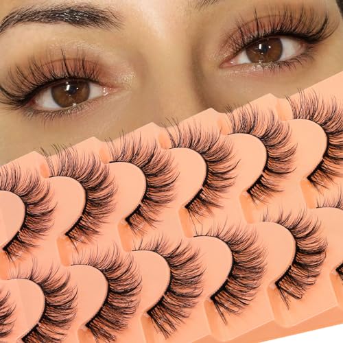 EMEDA 10 Pairs 3D False Eyelashes Natural Look Lightweight Reusable - Image 21