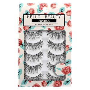 JIMIRE Multipack False Eyelashes Glam 614 Lashes