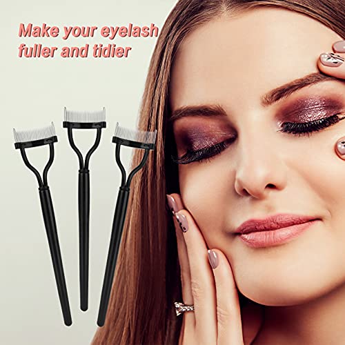 Eyelash Comb 5.5 Inch Black Arc Separator TTONPFA - Image 4