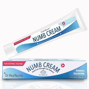 Tattoo Numbing Cream, Fast Acting & Long-Lasting Protection 30g
