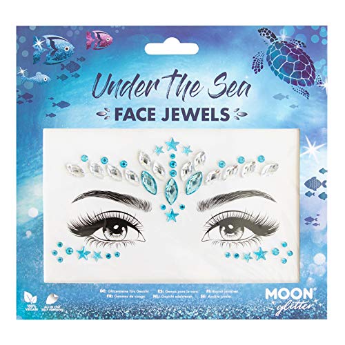 Moon Glitter Festival Face Body Gems - Rhinestone Crystal Make up Eye Glitter Stickers - Image 21