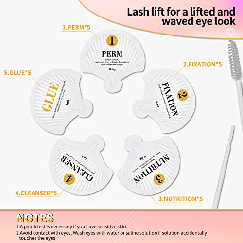 2023 Upgrade Lash Lift Kit, Brow Lamination, Professional Semi-Permanent Lash Lifting Perming Wave, Salon DIY, DONG RHYME - Image 3