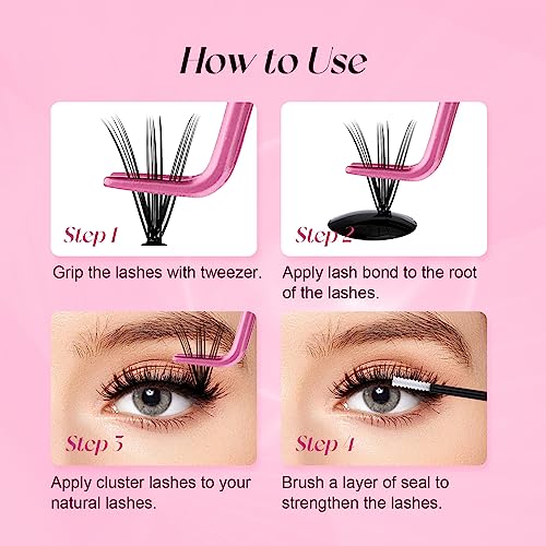 FADLASH Cluster Lash Glue Remover 5 ML for Cluster Individual Lashes - Image 24