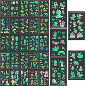 Luminous Temporary Tattoos 6.8x12cm Animal Glow in The Dark Waterproof Sticker