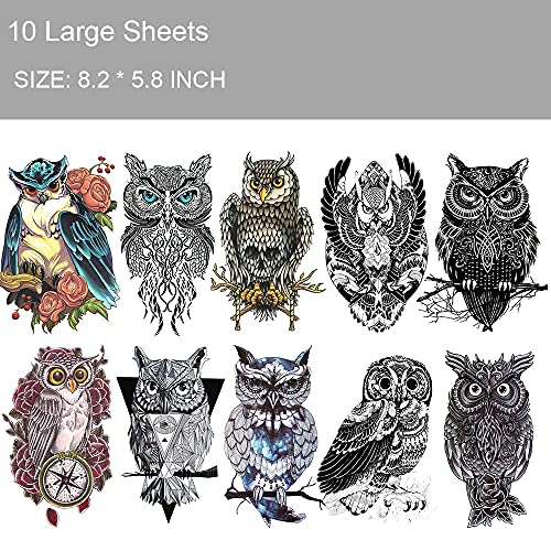 AWLEE Tribal Totem Temporary Tattoos - Long Lasting 35 Sheets - Image 7