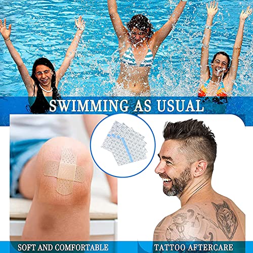 Tattoo Aftercare Bandage – Waterproof Skin Protection Tape – Second Skin Bandage for Wound Healing – Transparent Tattoo Wrap– Sterile and Safe Clear Bandages Roll 6 in x 1 yd - Image 7