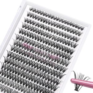 Lash Extension Kit 280Pcs Individual Lashes with Various Styles for DIY
