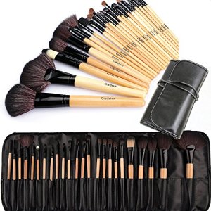 Cadrim 24PCS Makeup Brush Set Premium Face Powder Blush Eyeshadow Concealer Kit