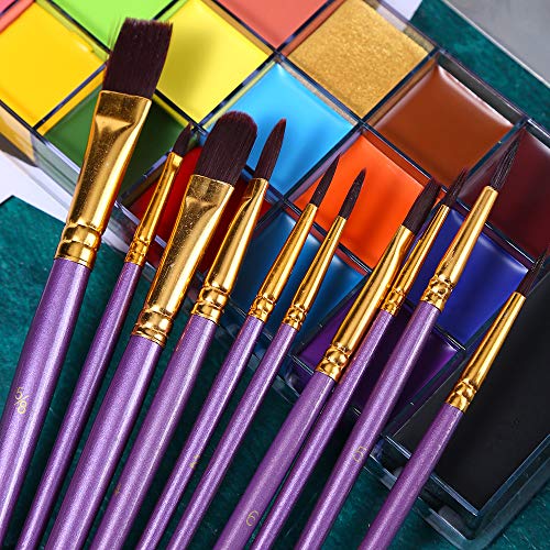 UCANBE Athena Face Body Paint Oil Makeup Set, 20 Colors FX Halloween Party Painting - Image 3